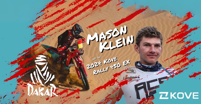 Mason Klein Dakar 2024 announcement
