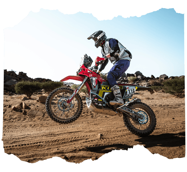 Canadian rider Jordan on Kove Rally 450 EX Canadian rider Jordan on Kove Rally 450 EX